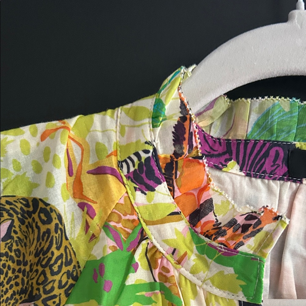 Jcrew Safari Print Dress XS - Picture 5 of 8